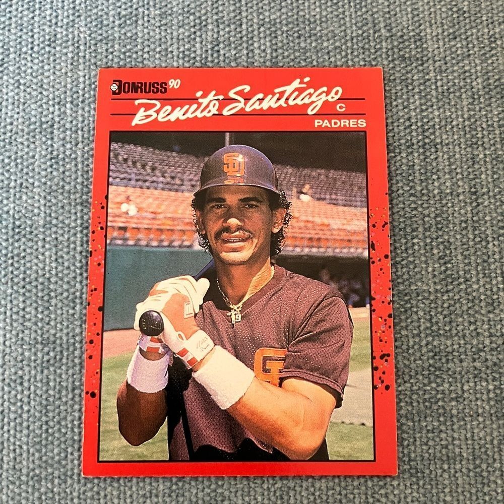 1990 Donruss San Diego Padres Baseball Card Trading Card